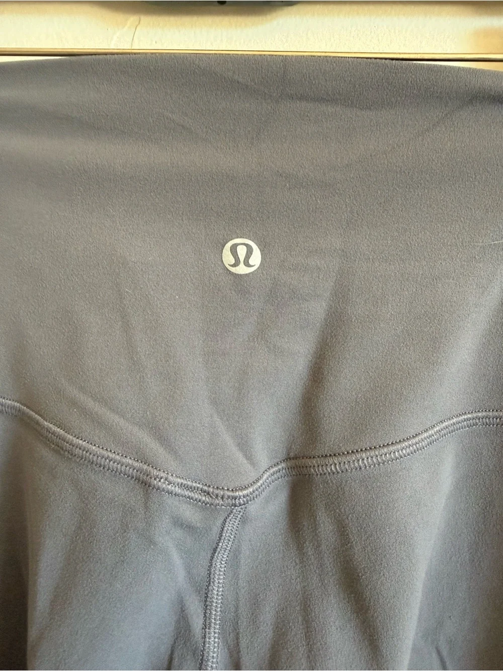 Lululemon Align High Rise Leggings Size 6 Gray Full Length Yoga Athletic Pants